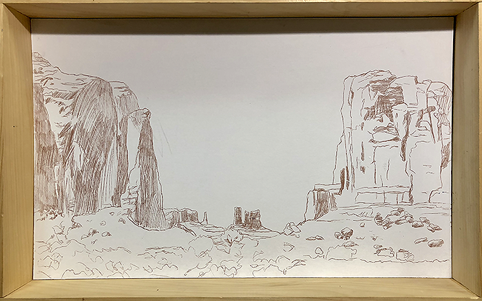Vache et paysage rocheux – Image 3