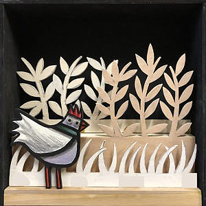 Poule dans la végétation – Image 2